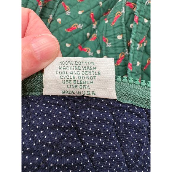 Rare Vera Bradley Vintage Golf Print Extra Large Duffel Bag Made in USA - Picture 3 of 11